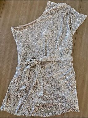 open lace back dress Brown One Shoulder Dress | Shannon Dress